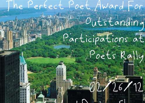 Hyde Park - The Perfect Award Winning Poets of Week 62