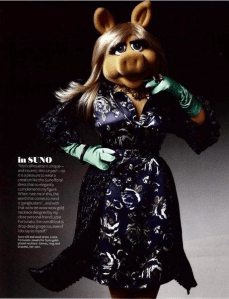 Miss Piggy Fashion