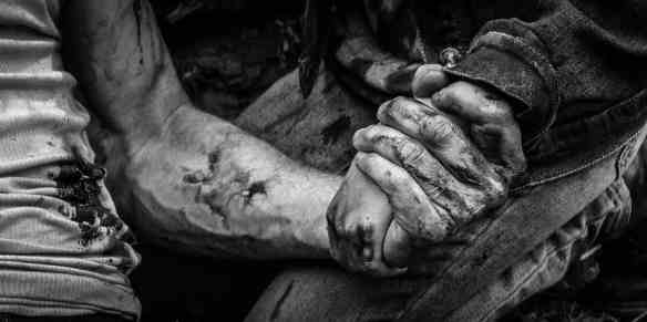 Logan Noir - Image with Wolverine and Laura holding hands