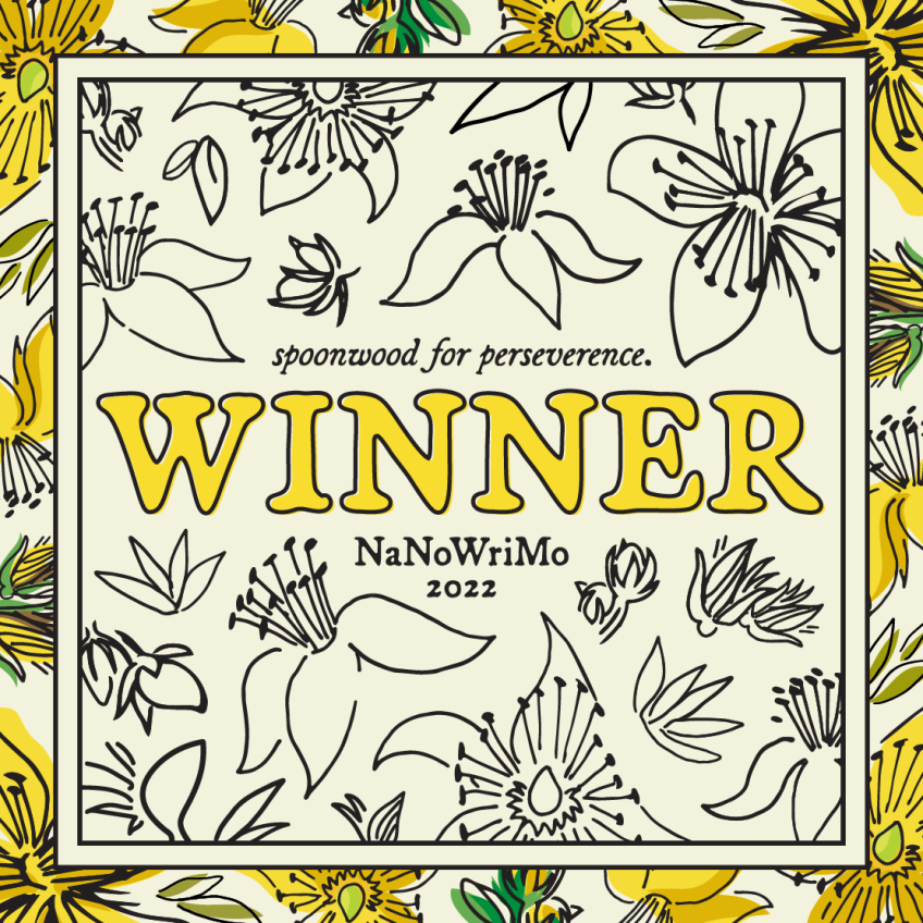 2022 NaNoWriMo Winner Badge
