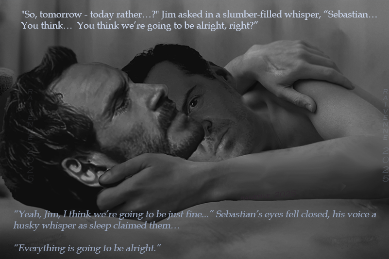 C14 Jim and Sebastian, in bed