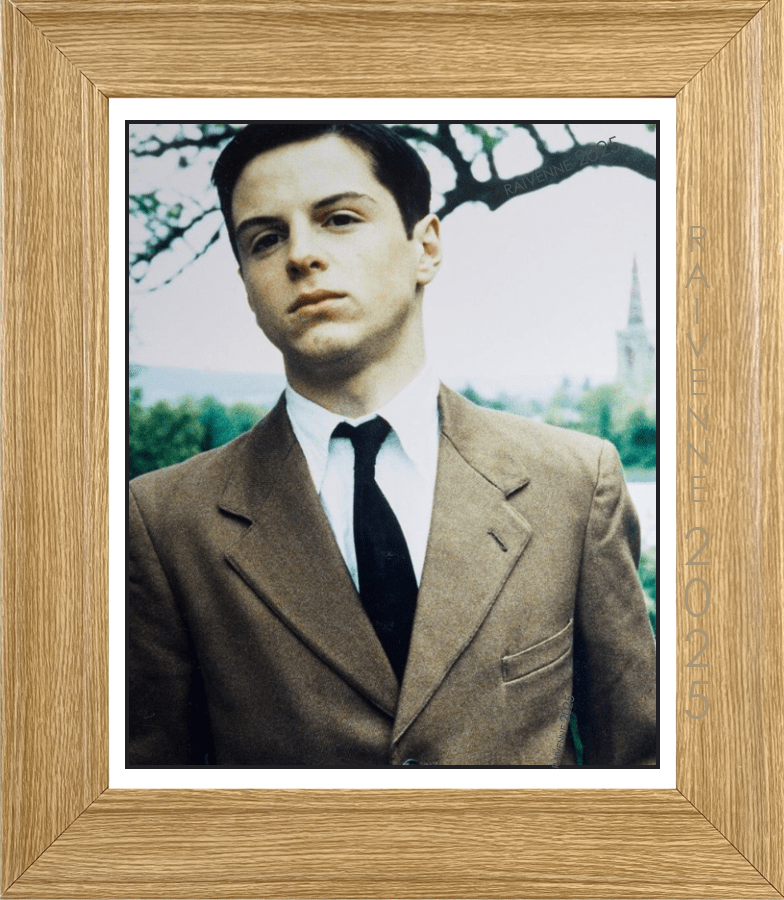 Framed photo of James Brendan Dónal at 17